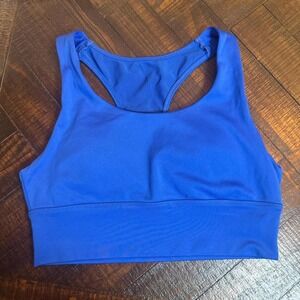 RBX Active Performance‎ Blue Sports Bra Athleisure Medium